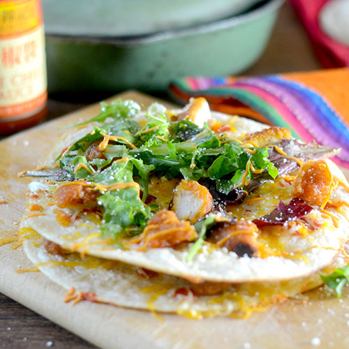 Sweet Chili Chicken Quesadillas