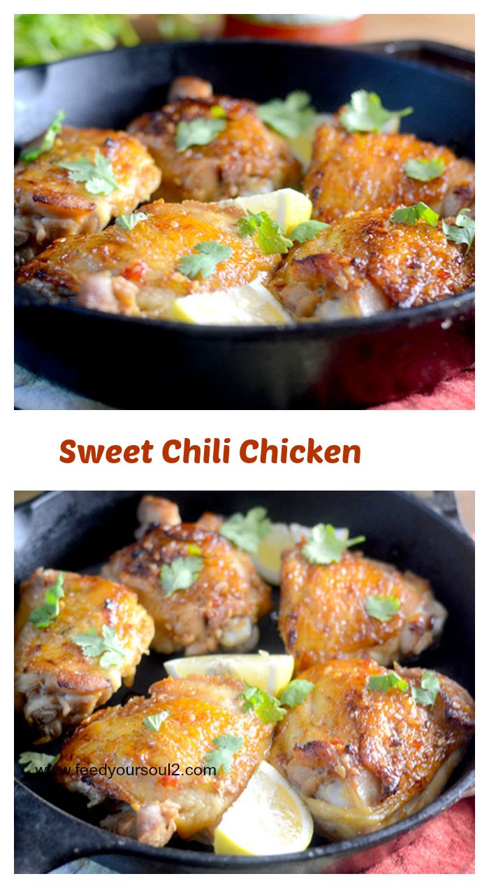 Sweet Chili Chicken from Feed Your Soul Too Sweet Chili Chicken
