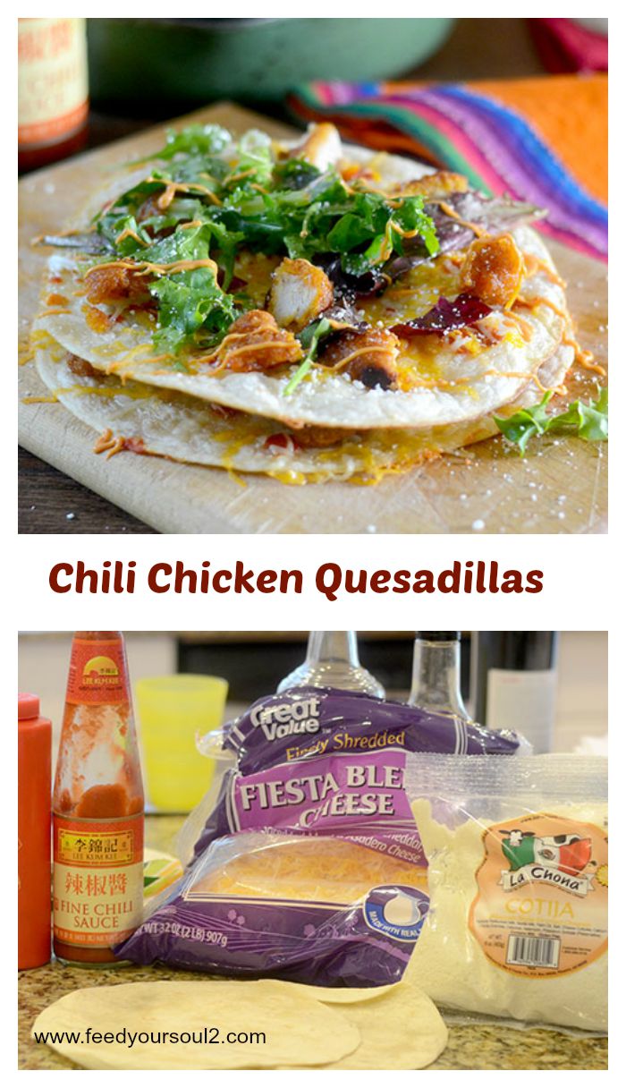 Sweet Chili Chicken Quesadilla 