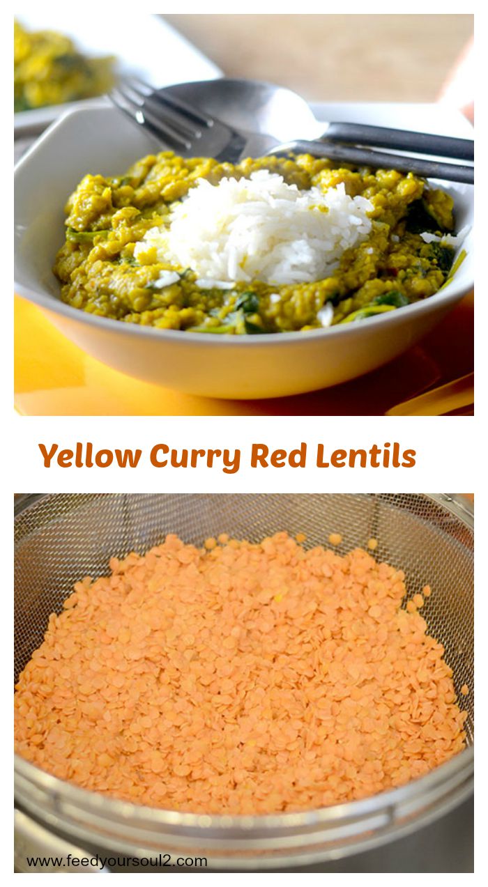 Yellow Curry Red Lentils