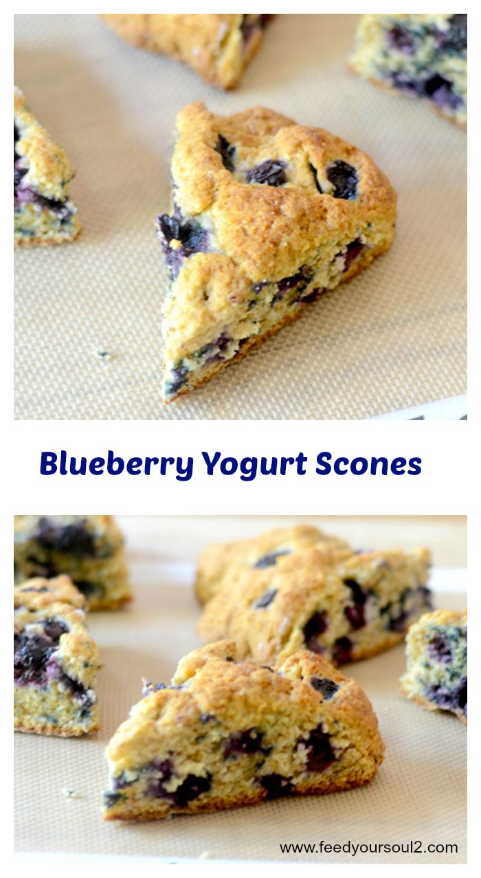 Blueberry Yogurt Scones