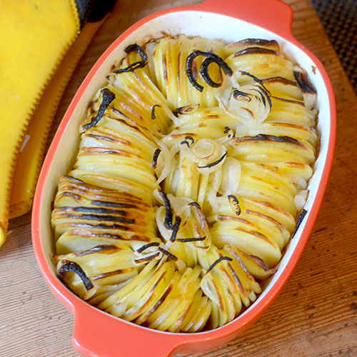 Baked Potatoes and Onions from Feed Your Soul Too Baked Potatoes and Onions