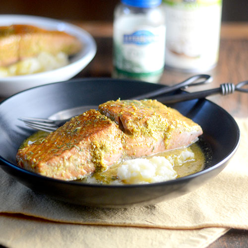 Mustard Salmon