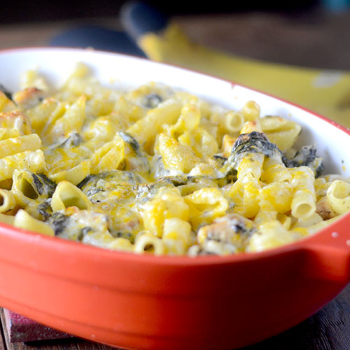 Chicken Pasta Bake from Feed Your Soul Too Chicken Pasta Bake