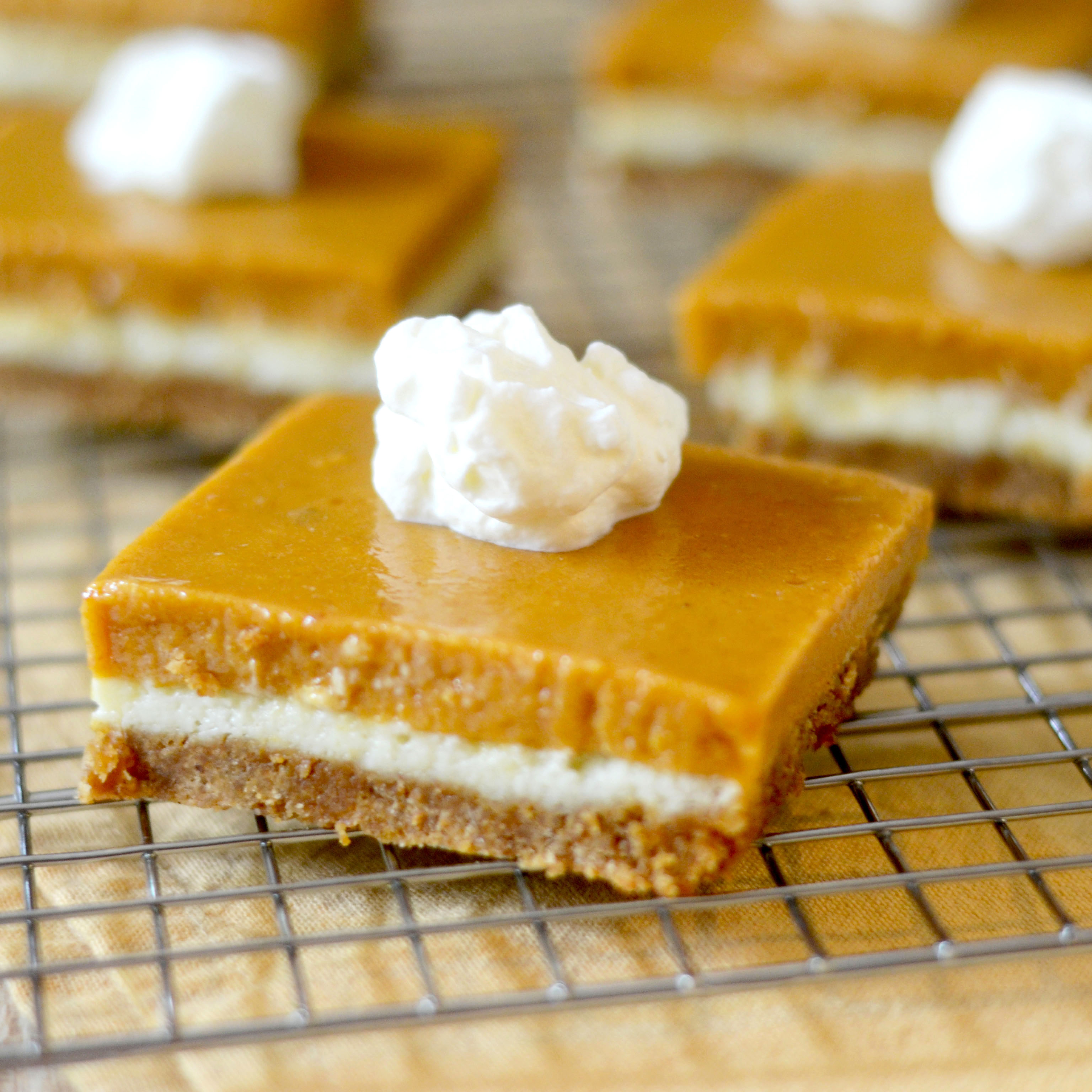 Pumpkin Layer Bars