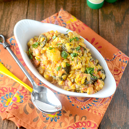 Indian Yellow Lentils from Feed Your Soul Too Indian Yellow Lentils