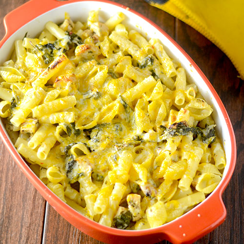 Chicken Pasta Bake from Feed Your Soul Too Chicken Pasta Bake