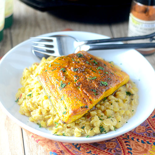 Thai Salmon from Feed Your Soul Too Thai Salmon