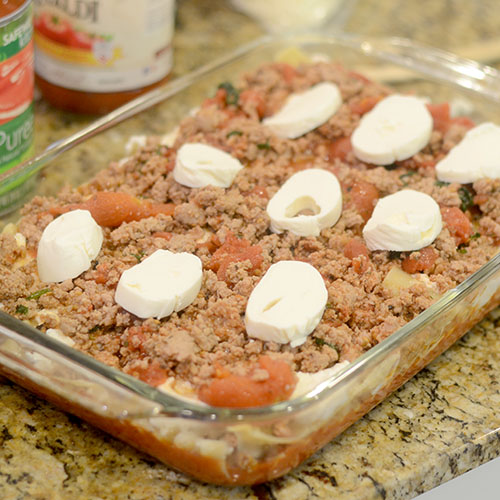 Meat & Fresh Mozzarella Added Meat & Fresh Mozzarella Added