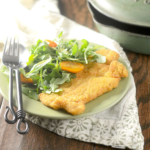 Chicken Milanese from Feed Your Soul Too Chicken Milanese