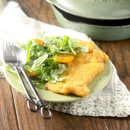 Chicken Milanese from Feed Your Soul Too Chicken Milanese