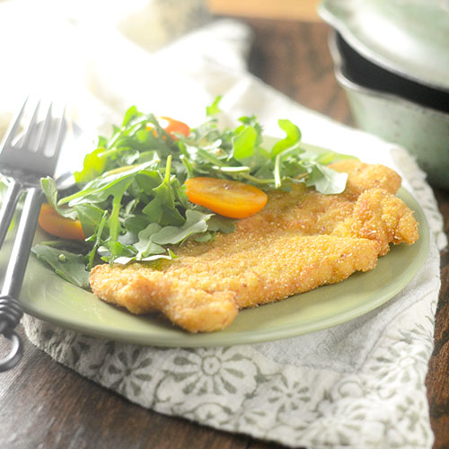 Chicken Milanese from Feed Your Soul Too Chicken Milanese