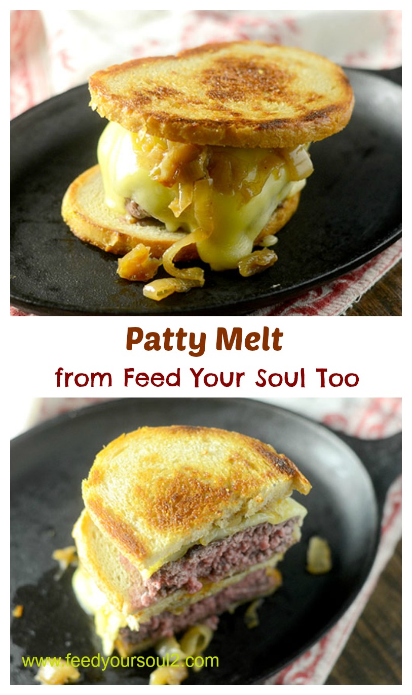 Patty Melt from Feed Your Soul Too Patty Melt