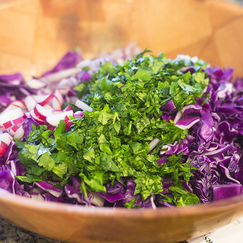 Slaw Vegetables 500