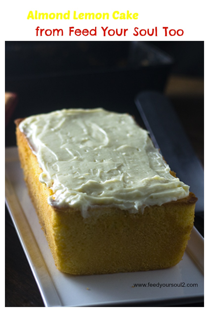 Almond Lemon Cake from Feed Your Soul Too Almond Lemon Cake
