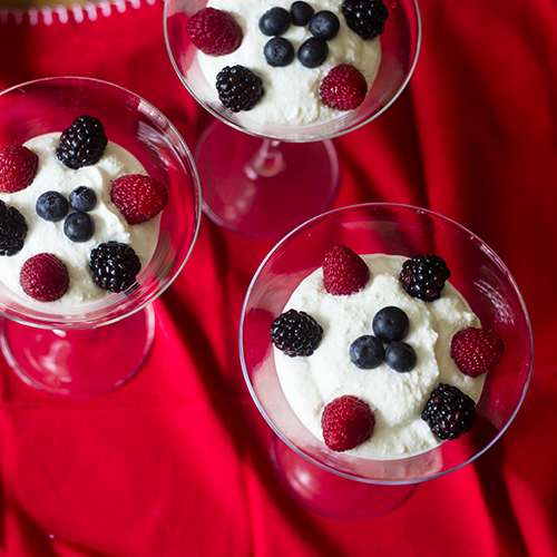 "Ricotta Dessert #ricotta #yogurt #dessert / feedyoursoul2.com"