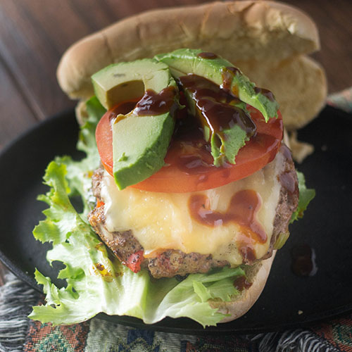 Mexican Turkey Burgers from Feed Your Soul Too