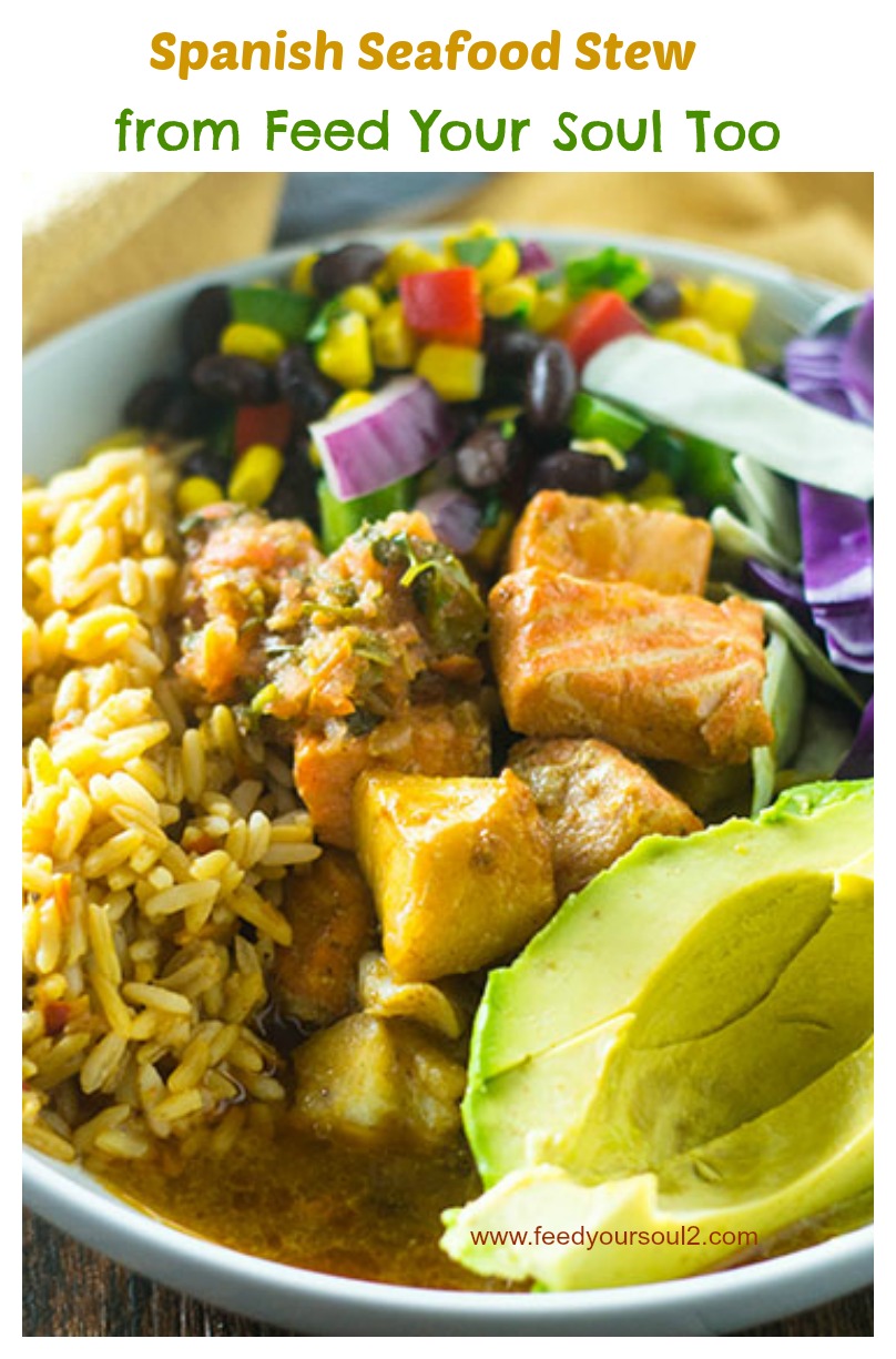 "Spanish Seafood Stew #spanishfood #seafood #Stew | feedyoursoul2.com"
