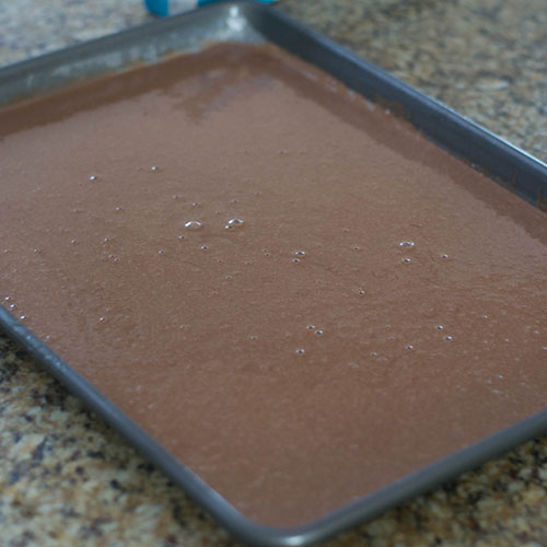 Batter in Pan 500