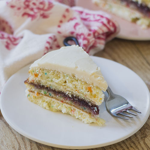 Funfetti Layer Cake from Feed Your Soul Too
