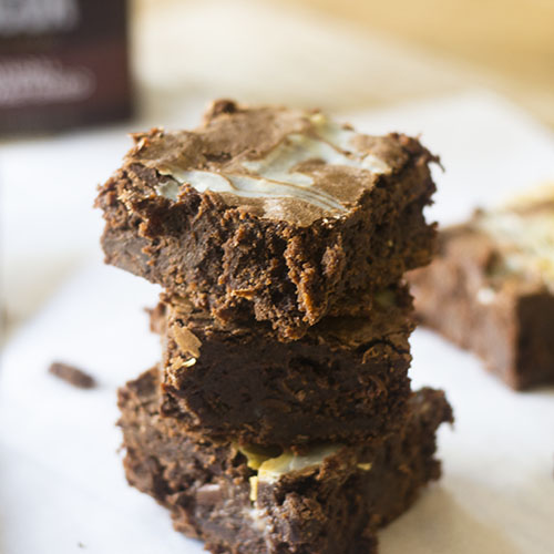 Dark Chocolate Brownies from Feed Your Soul Too 
