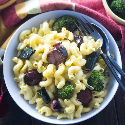 Macaroni N Cheese Bar #comfortfood #smokedcheese #pasta | feedyoursoul2.com