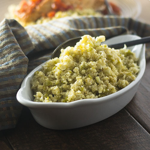 Riced Cauliflower from Feed Your Soul Too Riced Cauliflower from Feed Your Soul Too