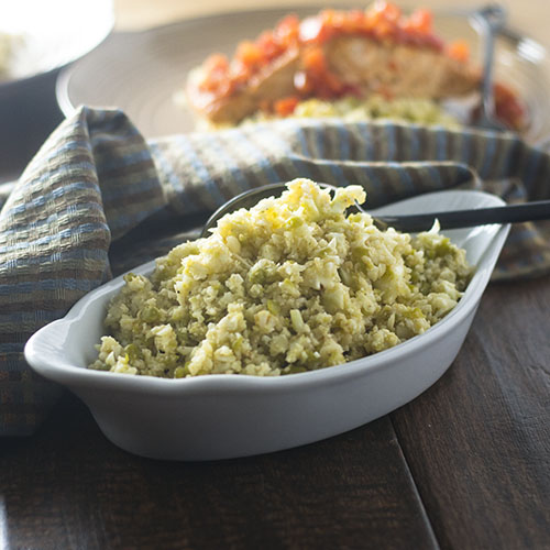 Riced Cauliflower from Feed Your Soul Too Riced Cauliflower from Feed Your Soul Too