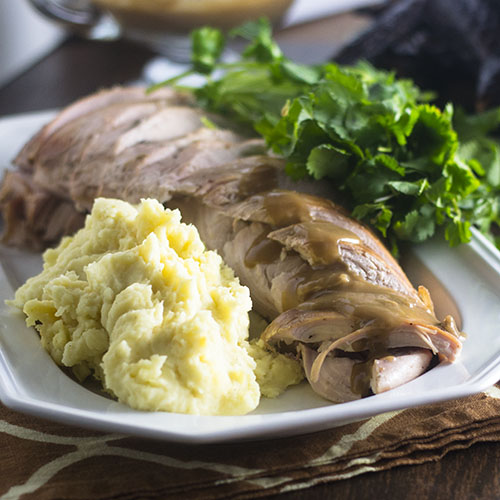 Roast Turkey with Stout Gravy from Feed Your Soul Too Roast Turkey with Stout Gravy from Feed Your Soul Too