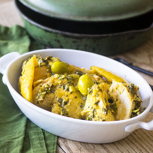 Preserved Lemon and Olive Chicken from Feed Your Soul Too Preserved Lemon and Olive Chicken from Feed Your Soul Too
