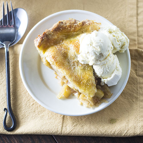 Homemade Apple Pie from Feed Your Soul Too