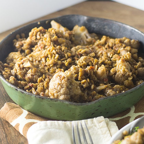 Indian Spiced Cauliflower from Feed Your Soul Too Indian Spiced Cauliflower from Feed Your Soul Too