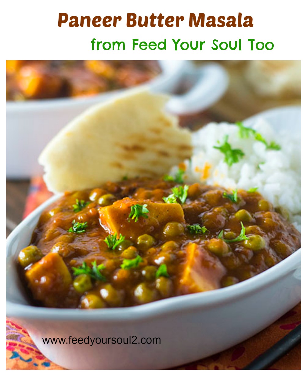 Paneer Butter Masala #vegetarian #Indian #paneer | feedyoursoul2.com