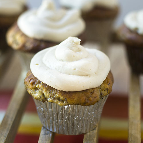 Gluten-Free Banana Cupcakes with Buttercream Frosting from Feed Your Soul Too Gluten-Free Banana Cupcakes with Buttercream Frosting from Feed Your Soul Too