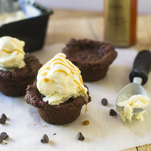 Chocolate Muffin Ice Cream Cups from Feed Your Soul Too Chocolate Muffin Ice Cream Cups from Feed Your Soul Too