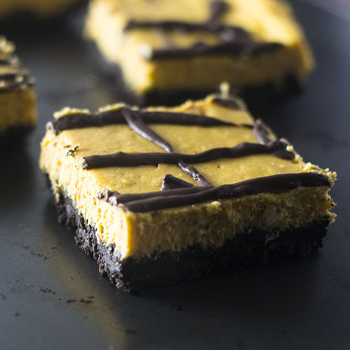 Oreo Pumpkin Layer Bars from Feed Your Soul Too Oreo Pumpkin Layer Bars from Feed Your Soul Too