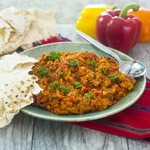 Red Pepper Salad a la Zahav from Feed Your Soul Too