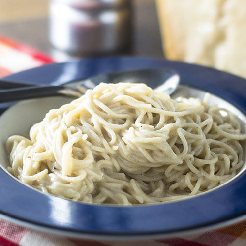 Gluten Free Pasta e Pepe from Feed Your Soul Too