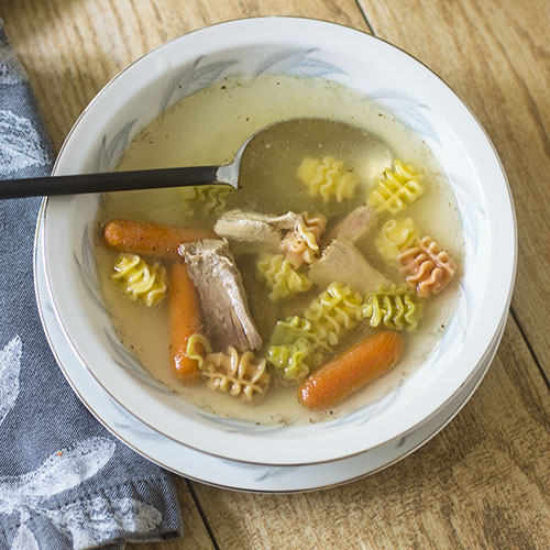 Gluten Free Turkey Noodle Soup from Thanksgiving Leftovers from Feed Your Soul Too Gluten Free Turkey Noodle Soup from Thanksgiving Leftovers from Feed Your Soul Too