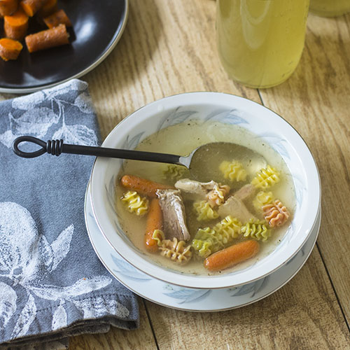 Gluten Free Turkey Noodle Soup from Thanksgiving Leftovers from Feed Your Soul Too Gluten Free Turkey Noodle Soup from Thanksgiving Leftovers from Feed Your Soul Too