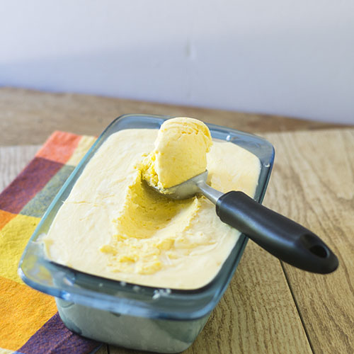 No Churn Mango Ice Cream from Feed Your Soul Too No Churn Mango Ice Cream from Feed Your Soul Too