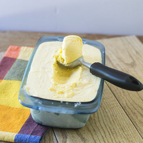 No Churn Mango Ice Cream from Feed Your Soul Too No Churn Mango Ice Cream from Feed Your Soul Too