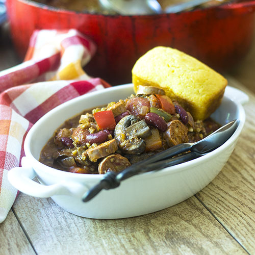 Vegan all in the Pot Chili from Feed Your Soul Too