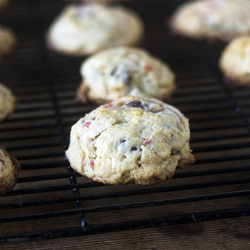 Chocolate Chip Strawberry Cookies from Feed Your Soul Too Chocolate Chip Strawberry Cookies from Feed Your Soul Too