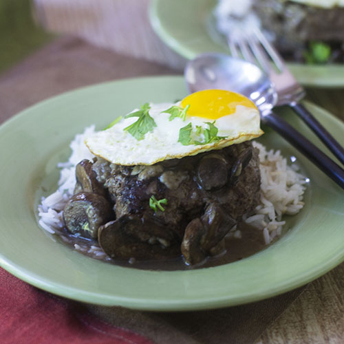 Hamburger Loco Moco Recipe from Feed Your Soul Too