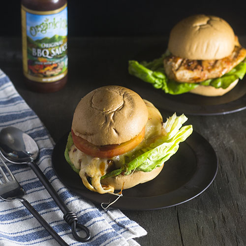 Grilled Chicken & Cheese Sandwich from Feed Your Soul Too Grilled Chicken & Cheese Sandwich from Feed Your Soul Too