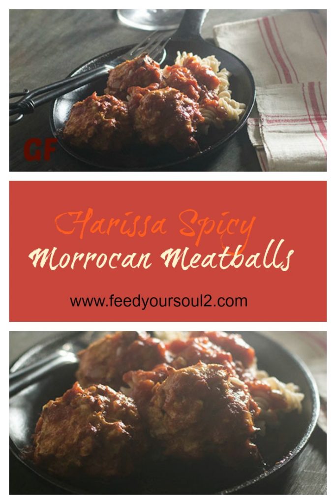 Harissa Spicy Moroccan Meatballs Feed Your Soul Too