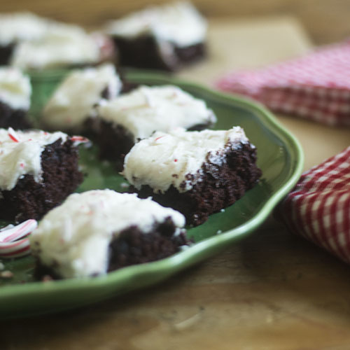 GF Peppermint Frosted Chocolate Cake from Feed Your Soul Too GF Peppermint Frosted Chocolate Cake from Feed Your Soul Too