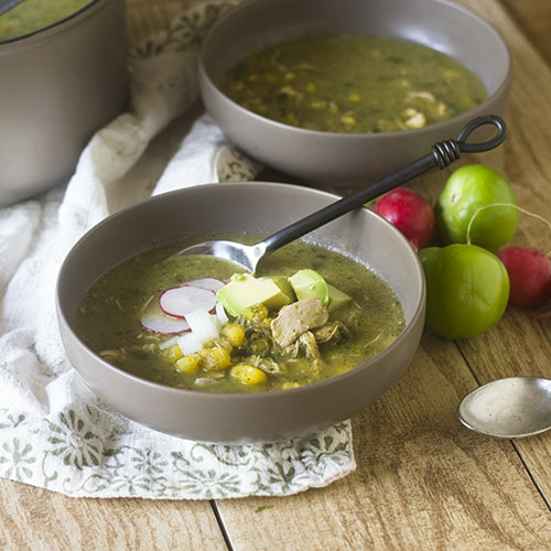 Mexican Chicken Posole from Feed Your Soul Too