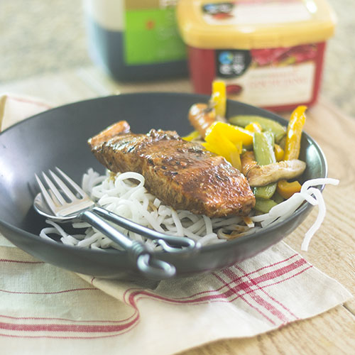 Guchujang Topped Salmon from Feed Your Soul Too Guchujang Topped Salmon from Feed Your Soul Too